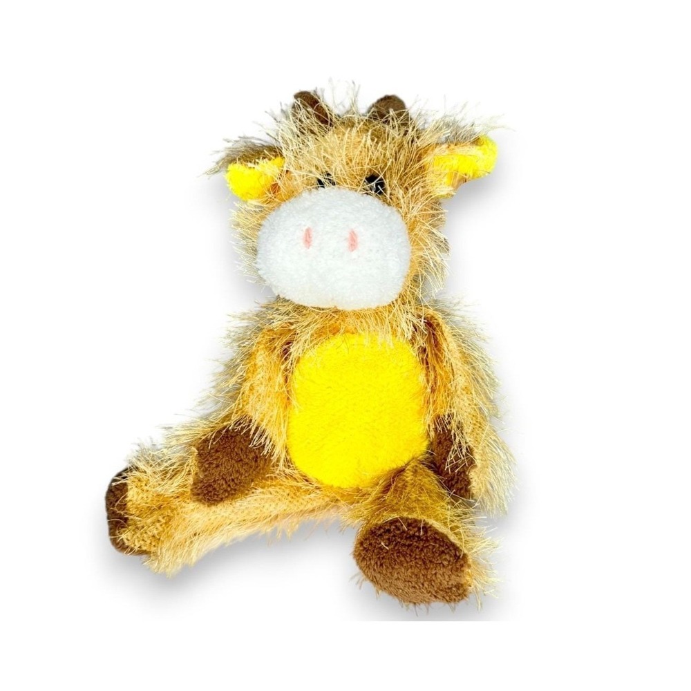 T-Bone the Cow Ty Punkies | Fuzzy Farm Friend | Mint Heart Tag TY Beanie - Picture 1 of 7